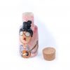 ceramic bottle miss art hand painted