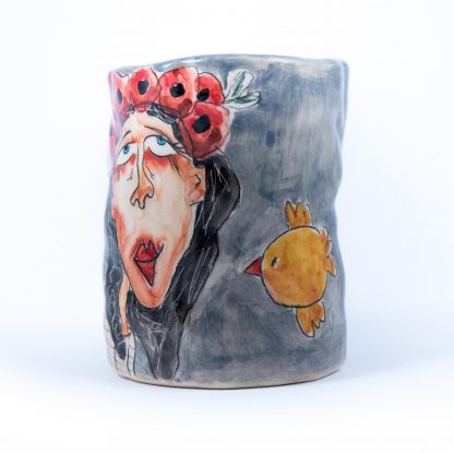 my flower lady ceramic mug