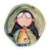 Ceramic plate - Miss Art #2