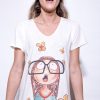 Miss Art 100% cotton T shirt for women