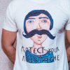 Protect your mustache tshirt - Image 4