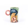 Cappuccino cup - If you fall, never give up