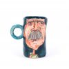 Cappuccino cup - A mustache
