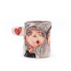Ceramic mug - I am happiest when I'm right next to you - Image 2