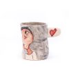 Ceramic mug - I am happiest when I'm right next to you - Image 3