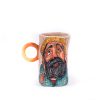 Cappuccino cup - A fisherman
