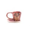 Ceramic espresso cup w/saucer - Tasos