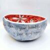 Ceramic salad bowl - Miss Art - Image 3