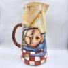 Handmade ceramic jug