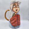 Handmade ceramic jug