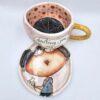 One of a kind handmade and hand painted