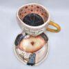 One of a kind handmade and hand painted