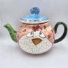 Ceramic teapot made from premium stoneware clay