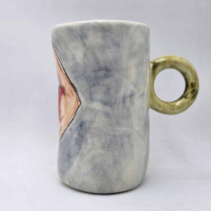 150ml / 5 oz handmade cappuccino cup