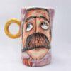 150ml / 5 oz handmade cappuccino cup