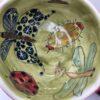 Pottery tea cup handmade with stoneware clay