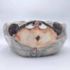 Handmade ceramic salad bowl